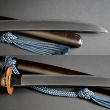 Load image into Gallery viewer, Authentic JAPANESE SAMURAI KATANA SWORD WAKIZASHI SUE SEKI 末関 w/NTHK CERTIFICATE w/KOSHIRAE ANTIQUE
