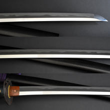 Load image into Gallery viewer, Authentic NIHONTO JAPANESE SAMURAI LONG SWORD KATANA UJINOBU 氏信 signed w/NBTHK KICHO PAPER w/KOSHIRAE ANTIQUE