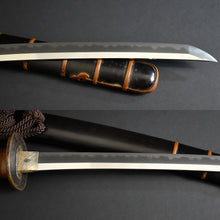 Load image into Gallery viewer, Authentic JAPANESE SAMURAI KATANA SWORD WAKIZASHI MORIHIDE 盛秀 w/NTHK CERTIFICATE ANTIQUE
