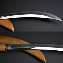 Load image into Gallery viewer, Authentic JAPANESE SAMURAI KATANA SWORD NAGINATA JYUMYOU 寿命 w/NTHK CERTIFICATE w/SHIRASAYA ANTIQUE