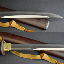 Load image into Gallery viewer, Authentic JAPANESE SAMURAI KATANA SWORD TANTO NAOMASA 直正 w/NBTHK KICHO PAPER ANTIQUE