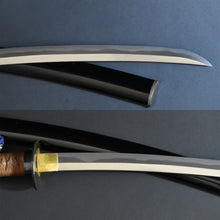 Load image into Gallery viewer, Authentic JAPANESE SAMURAI KATANA SWORD WAKIZASHI CHIGO SWORD 稚児刀 JYUMYO 寿命 w/NTHK CERTIFICATE w/KOSHIRAE ANTIQUE