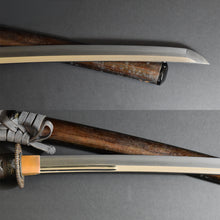 Load image into Gallery viewer, Authentic JAPANESE SAMURAI KATANA SWORD WAKIZASHI TANEMITSU 胤光 w/NBTHK KICHO PAPER w/KOSHIRAE ANTIQUE