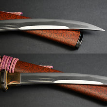 Load image into Gallery viewer, Authentic JAPANESE SAMURAI KATANA SWORD TANTO MUNECHIKA 宗近 w/NTHK CERTIFICATE ANTIQUE