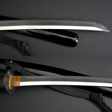 Load image into Gallery viewer, Authentic JAPANESE SAMURAI KATANA SWORD WAKIZASHI JYUMYO 寿命 w/NTHK CERTIFICATE w/KOSHIRAE ANTIQUE