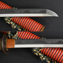 Load image into Gallery viewer, Authentic JAPANESE SAMURAI KATANA SWORD TANTO OWARIZEKI 尾張関 w/NBTHK HOZON PAPER ANTIQUE