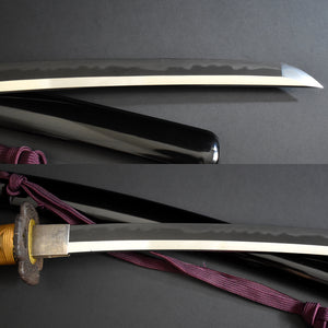 Authentic JAPANESE SAMURAI KATANA SWORD WAKIZASHI YUKIMITSU 行光 w/NTHK CERTIFICATE w/KOSHIRAE ANTIQUE