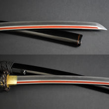 Load image into Gallery viewer, Authentic JAPANESE SAMURAI KATANA SWORD WAKIZASHI KOZORI 小反り w/NTHK CERTIFICATE ANTIQUE