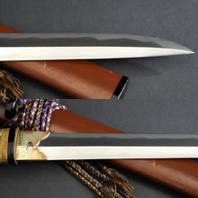 Load image into Gallery viewer, Authentic JAPANESE SAMURAI KATANA SWORD TANTO DAGGER KANENAGA 兼永 w/NTHK CERTIFICATE ANTIQUE