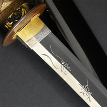 Load image into Gallery viewer, Authentic JAPANESE SAMURAI KATANA SWORD WAKIZASHI ECHIZEN SEKI 越前関 w/NTHK CERTIFICATE w/KOSHIRAE ANTIQUE