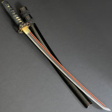 Load image into Gallery viewer, Authentic JAPANESE SAMURAI KATANA SWORD WAKIZASHI KOZORI 小反り w/NTHK CERTIFICATE ANTIQUE