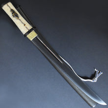 Load image into Gallery viewer, Authentic JAPANESE SAMURAI KATANA SWORD WAKIZASHI JYUMYO 寿命 w/NTHK CERTIFICATE w/KOSHIRAE ANTIQUE