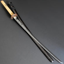 Load image into Gallery viewer, Authentic NIHONTO JAPANESE SAMURAI LONG SWORD KATANA FUJIWARA SUKESADA 祐定 w/NTHK CERTIFICATE w/KOSHIRAE ANTIQUE