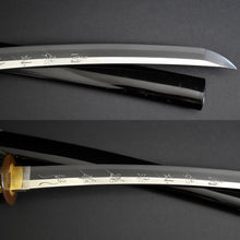 Load image into Gallery viewer, Authentic JAPANESE SAMURAI KATANA SWORD WAKIZASHI ECHIZEN SEKI 越前関 w/NTHK CERTIFICATE w/KOSHIRAE ANTIQUE