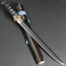 Load image into Gallery viewer, Authentic JAPANESE SAMURAI KATANA SWORD TANTO MASANAGA 正長 signed w/NBTHK HOZON PAPER ANTIQUE