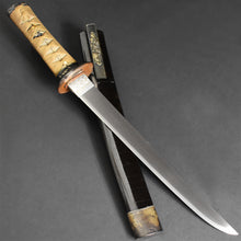 Load image into Gallery viewer, Authentic JAPANESE SAMURAI KATANA SWORD TANTO SUKEYOSHI 祐芳 w/NBTHK KICHO PAPERx2 ANTIQUE