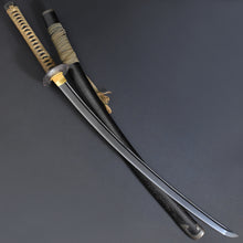 Load image into Gallery viewer, Authentic NIHONTO JAPANESE SAMURAI LONG SWORD KATANA AIZU KAIMIHARA 貝三原 w/NTHK CERTIFICATE w/KOSHIRAE ANTIQUE