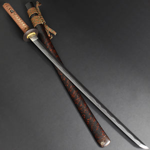 Authentic NIHONTO JAPANESE SAMURAI LONG SWORD KATANA OWARIZEKI 尾張関 w/NBTHK HOZON PAPER w/KOSHIRAE ANTIQUE