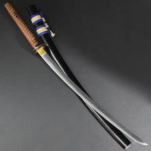 Load image into Gallery viewer, Authentic JAPANESE SAMURAI KATANA SWORD WAKIZASHI CHIGO SWORD 稚児刀 JYUMYO 寿命 w/NTHK CERTIFICATE w/KOSHIRAE ANTIQUE