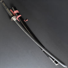 Load image into Gallery viewer, Authentic NIHONTO JAPANESE SAMURAI LONG SWORD KATANA FUYUHIRO 冬廣 w/NBTHK HOZON PAPER w/KOSHIRAE ANTIQUE