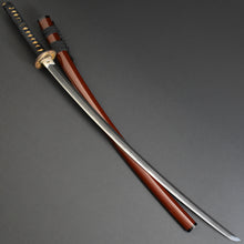 Load image into Gallery viewer, Authentic NIHONTO JAPANESE SAMURAI LONG SWORD KATANA KATSUIE 勝家 w/NBTHK HOZON PAPER w/KOSHIRAE ANTIQUE 72.1cm