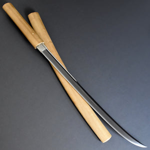 Authentic JAPANESE SAMURAI KATANA SWORD NAGINATA NAMINOHIRA 波平 w/NBTHK KICHO PAPER w/SHIRASAYA ANTIQUE