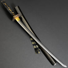 Load image into Gallery viewer, Authentic JAPANESE SAMURAI KATANA SWORD WAKIZASHI SHINTOU MINO 新刀美濃 w/NTHK CERTIFICATE w/KOSHIRAE and SHIRASAYA ANTIQUE