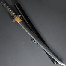 Load image into Gallery viewer, Authentic JAPANESE SAMURAI KATANA SWORD WAKIZASHI YUKIYASU 行安 signed w/NBTHK TOKUBETSU KICHO PAPER w/KOSHIRAE ANTIQUE