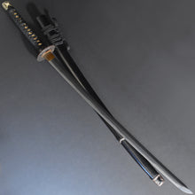 Load image into Gallery viewer, Authentic NIHONTO JAPANESE SAMURAI LONG SWORD KATANA FUJIWARA TAKADA 藤原高田 w/NBTHK HOZON PAPER w/KOSHIRAE ANTIQUE