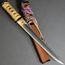 Load image into Gallery viewer, Authentic JAPANESE SAMURAI KATANA SWORD TANTO DAGGER KANENAGA 兼永 w/NTHK CERTIFICATE ANTIQUE