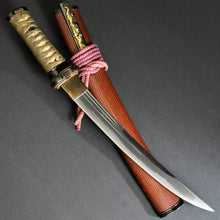Load image into Gallery viewer, Authentic JAPANESE SAMURAI KATANA SWORD TANTO MUNECHIKA 宗近 w/NTHK CERTIFICATE ANTIQUE
