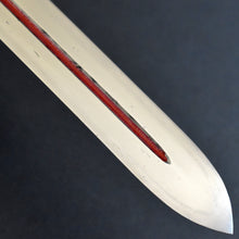 Load image into Gallery viewer, Authentic JAPANESE SAMURAI KATANA SWORD SPEAR YARI KANABO 金房 w/NBTHK KICHO PAPER w/SHIRASAYA ANTIQUE
