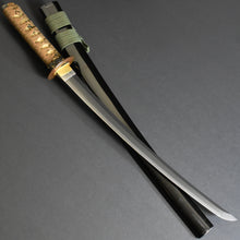 Load image into Gallery viewer, Authentic JAPANESE SAMURAI KATANA SWORD WAKIZASHI ECHIZEN SEKI 越前関 w/NTHK CERTIFICATE w/KOSHIRAE ANTIQUE
