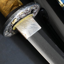 Load image into Gallery viewer, Authentic NIHONTO JAPANESE SAMURAI LONG SWORD KATANA MASAYOSHI 正吉 signed w/NBTHK KICHO PAPER w/KOSHIRAE ANTIQUE