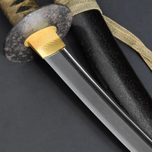 Load image into Gallery viewer, Authentic NIHONTO JAPANESE SAMURAI LONG SWORD KATANA AIZU KAIMIHARA 貝三原 w/NTHK CERTIFICATE w/KOSHIRAE ANTIQUE