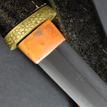 Load image into Gallery viewer, Authentic JAPANESE SAMURAI KATANA SWORD TANTO KAIFU 海部 w/NBTHK HOZON PAPER ANTIQUE