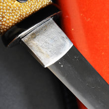 Load image into Gallery viewer, Authentic JAPANESE SAMURAI KATANA SWORD TANTO TSUNAHIRO 綱廣 signed w/NBTHK TOKUBETSU KICHO PAPER w/KOSHIRAE and SHIRASAYA ANTIQUE
