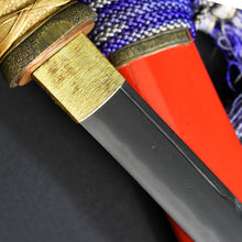 Load image into Gallery viewer, Authentic JAPANESE SAMURAI KATANA SWORD TANTO KANESHIGE 包重 w/NTHK CERTIFICATE ANTIQUE