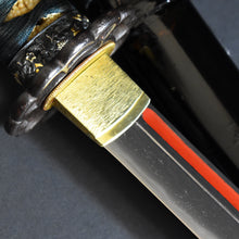 Load image into Gallery viewer, Authentic JAPANESE SAMURAI KATANA SWORD WAKIZASHI KOZORI 小反り w/NTHK CERTIFICATE ANTIQUE