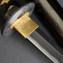 Load image into Gallery viewer, Authentic JAPANESE SAMURAI KATANA SWORD WAKIZASHI MASANAGA 政永 signed w/NBTHK KICHO PAPER w/KOSHIRAE ANTIQUE