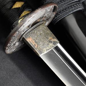 Authentic NIHONTO JAPANESE SAMURAI LONG SWORD KATANA FUYUHIRO 冬廣 signed w/NBTHK TOKUBETSU KICHO PAPER w/KOSHIRAE ANTIQUE