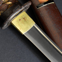 Load image into Gallery viewer, Authentic JAPANESE SAMURAI KATANA SWORD TANTO NAOMASA 直正 w/NBTHK KICHO PAPER ANTIQUE