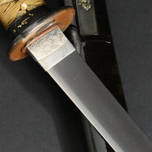 Load image into Gallery viewer, Authentic JAPANESE SAMURAI KATANA SWORD TANTO SUKEYOSHI 祐芳 w/NBTHK KICHO PAPERx2 ANTIQUE