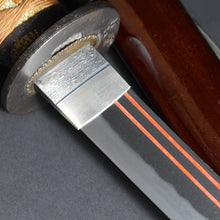 Load image into Gallery viewer, Authentic JAPANESE SAMURAI KATANA SWORD TANTO SUKESADA 祐定 signed w/NBTHK TOKUBETSU KICHO PAPER w/KOSHIRAE ANTIQUE