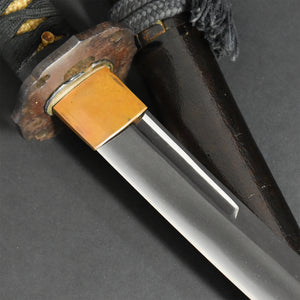 Authentic JAPANESE SAMURAI KATANA SWORD WAKIZASHI SADATSUGU 貞次 signed w/NBTHK TOKUBETSU KICHO PAPER w/KOSHIRAE ANTIQUE