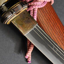 Load image into Gallery viewer, Authentic JAPANESE SAMURAI KATANA SWORD TANTO MUNECHIKA 宗近 w/NTHK CERTIFICATE ANTIQUE