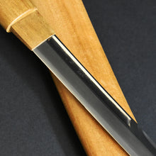 Load image into Gallery viewer, Authentic JAPANESE SAMURAI KATANA SWORD NAGINATA KUNITSUGU 國次 signed w/NTHK CERTIFICATE ANTIQUE DOUBLE EDGED BLADE