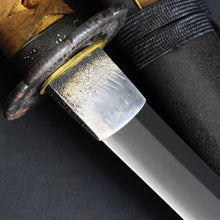 Load image into Gallery viewer, Authentic JAPANESE SAMURAI KATANA SWORD WAKIZASHI SUKENARI 祐成 signed w/NBTHK TOKUBETSU KICHO PAPER w/KOSHIRAE ANTIQUE