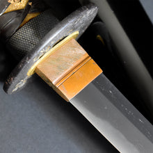 Load image into Gallery viewer, Authentic JAPANESE SAMURAI KATANA SWORD WAKIZASHI JYUMYO 寿命 w/NTHK CERTIFICATE w/KOSHIRAE ANTIQUE