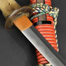 Load image into Gallery viewer, Authentic JAPANESE SAMURAI KATANA SWORD TANTO OWARIZEKI 尾張関 w/NBTHK HOZON PAPER ANTIQUE